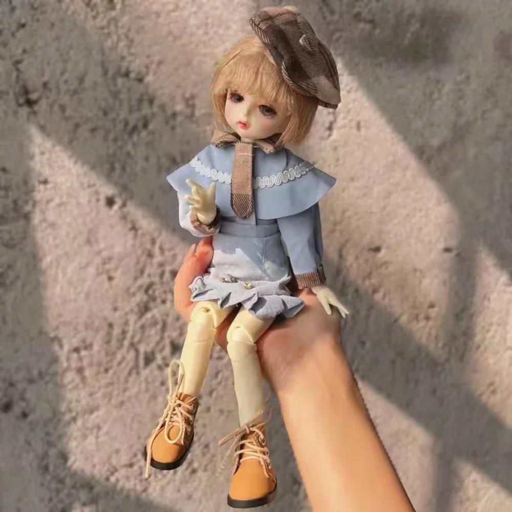 Móda Roztomilý Ležérní 30cm Oblečení pro panenky Šaty Oblečení na převlékání 1/6 BJD Panenka Oblečení Set Dívčí Hračka Dárek Doplňky pro panenky