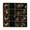 Set of 16 Shatterproof Christmas Tree Baubles Hanging Ornament for Festival Stylish Holidays Home Window Decorations