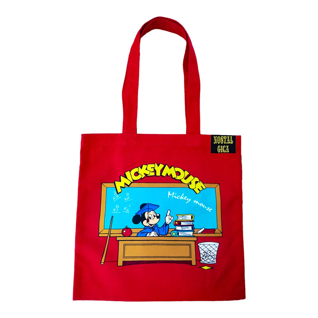

Сумка-тоут Disney Nostalgica Color Mickey APDS4549N Mouse/Classroom