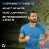 Carbamide Forte Chewable Vitamin D3 10000 IU Tablets 60 Pack for Bone Health and Immunity Support