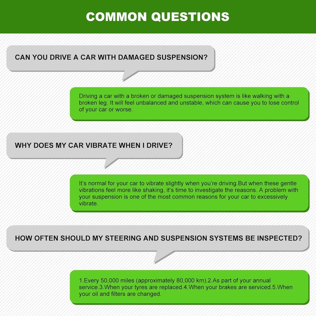 SCITOO 2pcs Suspension Kit 2 Front Drive Passenger Stabilizer Sway Bar Link fit 2000 2001 2002 2003 2004 for Nissan Xterra K90389