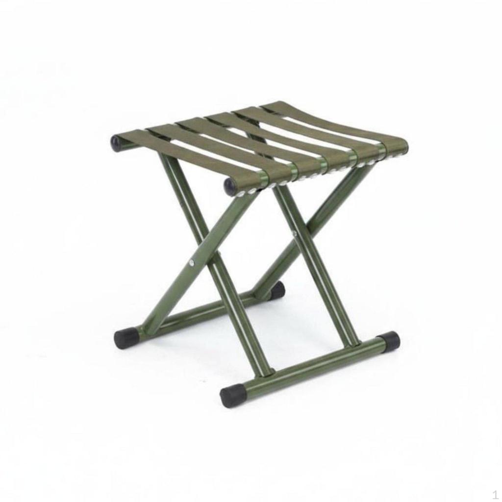 spacesaving Chair with spinerest Foldable Folding Stool Lightweight Portable Seating for tripers,
