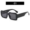 Square Minimalist Retro Anti-UV Sunglasses 2025 - Trendy Internet Celebrity Street Style