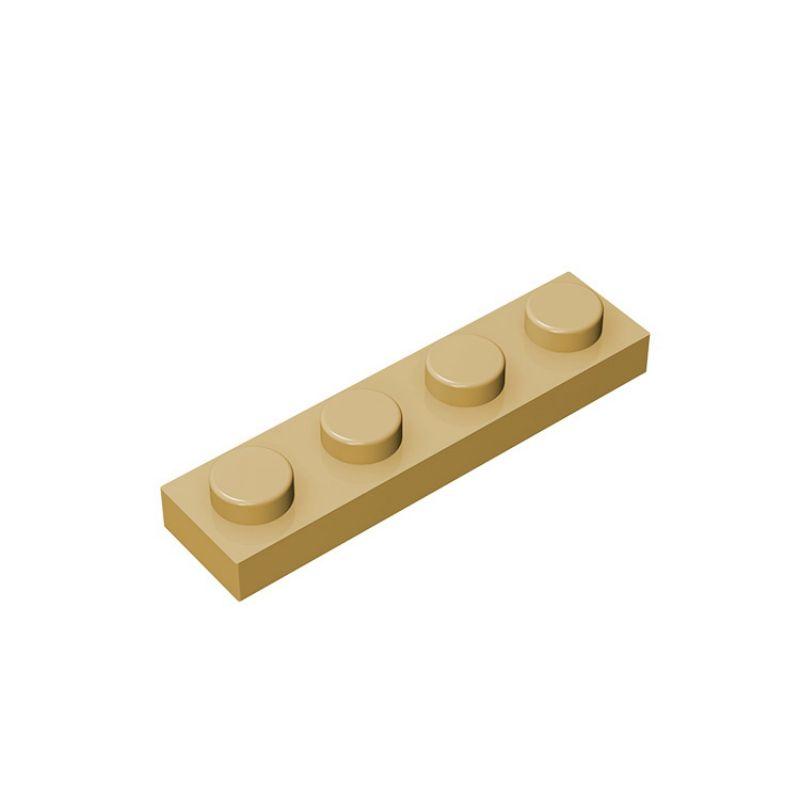 Non-Toxic Moc 10Pcs 3710 Plate 1X4 Building Blocks Kit High-Tech Board Light Panel Bricks Particle Idea Toys Children Birthday Kid Gifts
