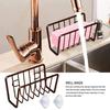 6 Colors Sink Shelving Metal Drain Storage Shelf Drain Stand Sponge Holder  Kitchen