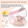 Baby Schwimmring, Baby Schwimmring, Baby Pool Sitz mit Abnehmbarem Verdeck von Bouee Bebe, Aufblasbarer Schwimmring Kinder Schwimmring, Bouee Bebe Pool
