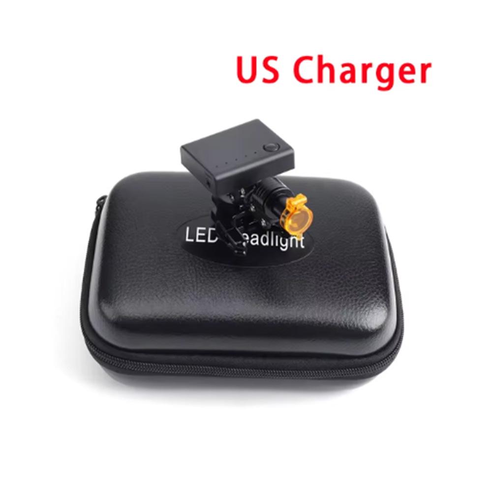 

5 Вт світлодіодний бездротовий налобний ліхтар на кліпсі для стоматологічної хірургії з регульованою яскравістю