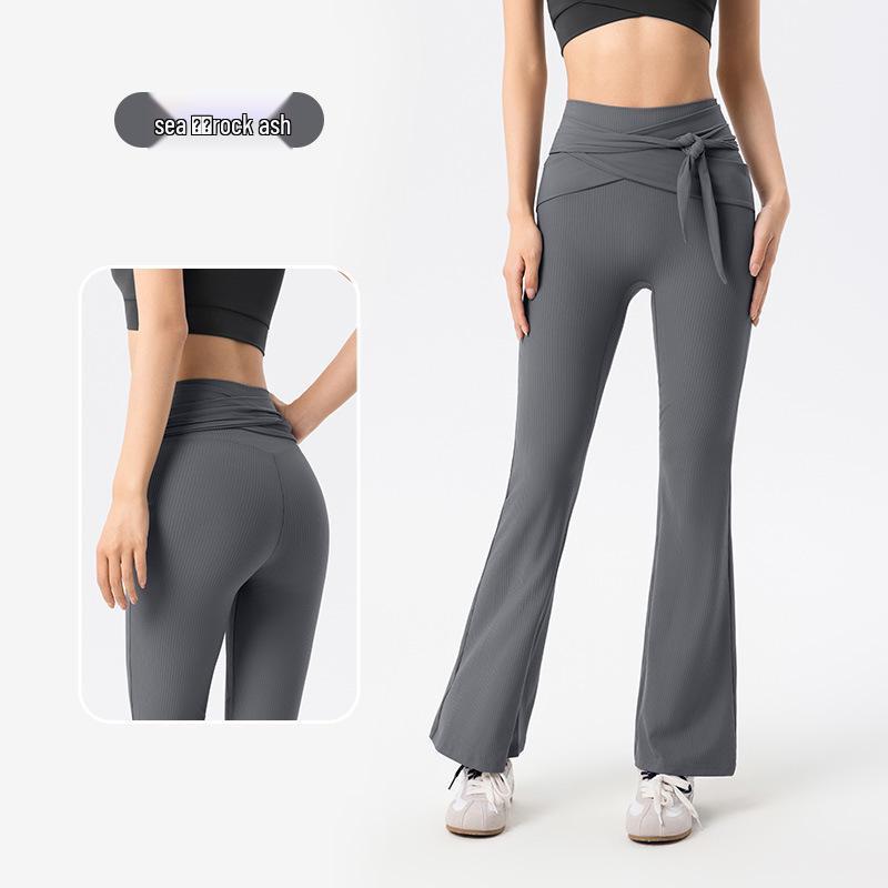 High-Waisted Butt-Lifting Flare Yoga Pants for Women