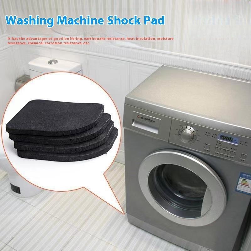 4pcs Rubber Pad Washing Machine Foot Anti Vibration Pad Non-slip Refrigerator Furniture Chair Bumper Feet Mats Floor Protector