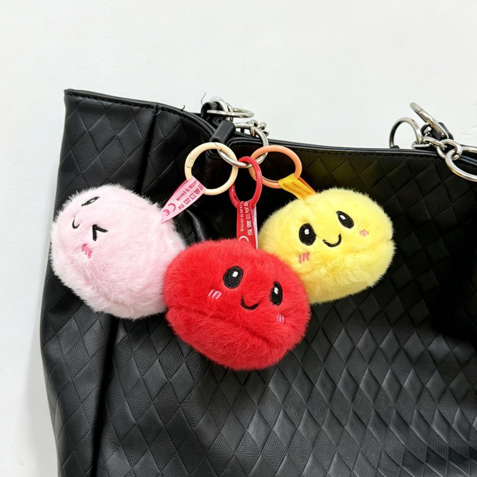 In Stock Steamed Bun Plush Keychain Simulation Dumpling Plush Pendant Random Style Collectible Blind Box for Kids Gift