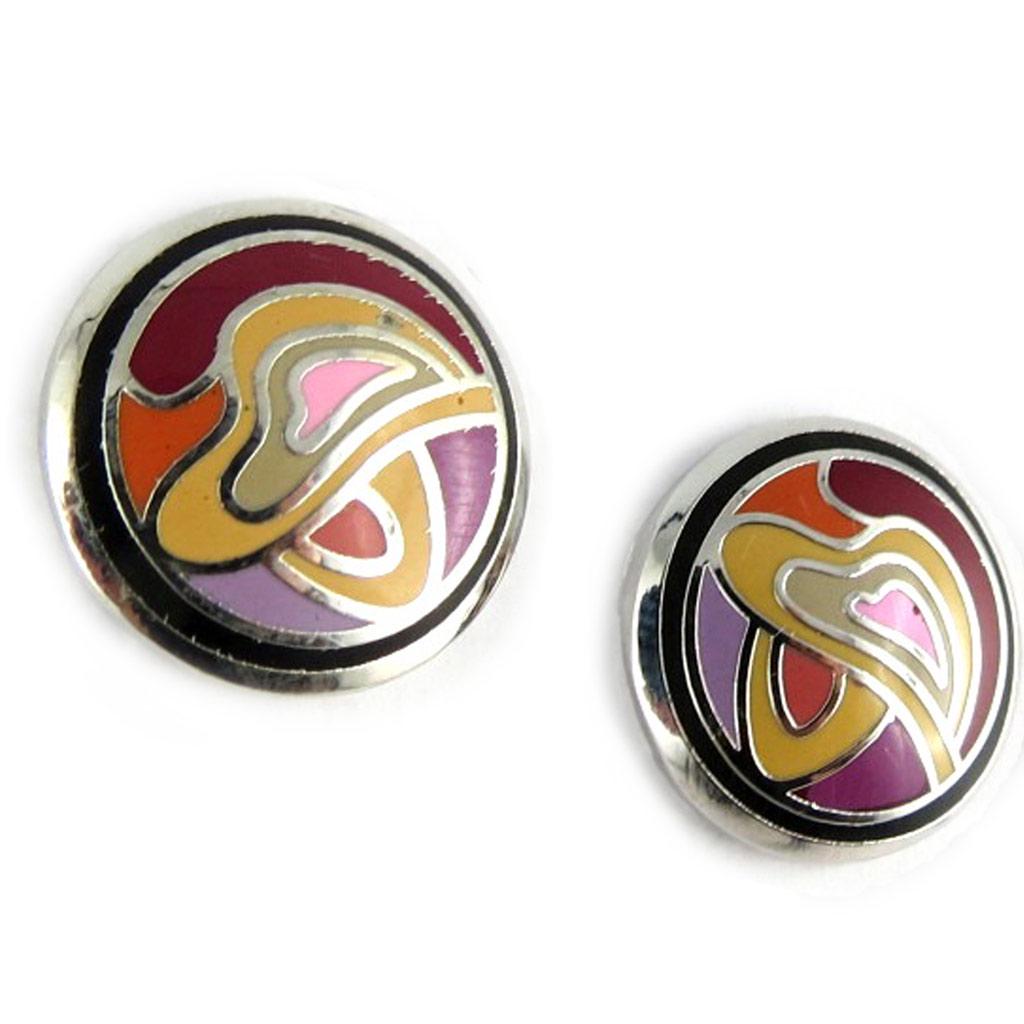 Designerski komplet 'Miro' różowo-fioletowy