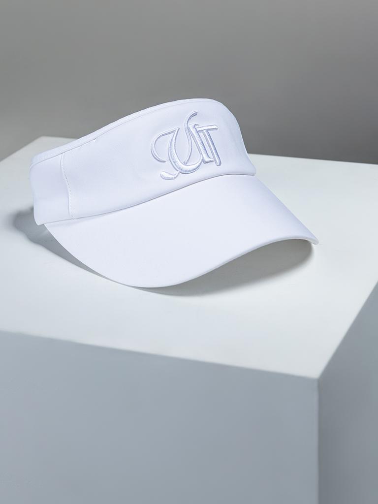 Yutinggolpeu Yuting Embroidered Sun Visor White