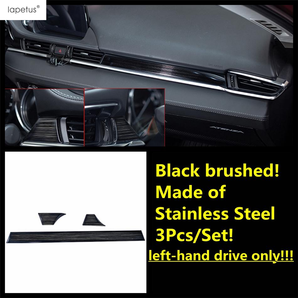 Armaturenbrett-Zierleiste / Fensterheber-Schalterabdeckung / Schalthebel-Abdeckung / Lüftungsgitter hinten Zierleisten für Mazda 6 - 2024 Edelstahl Zubehör