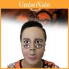 Halloweenová latexová maska s duchem a čtyřmi očima pro hororové večírky a žerty