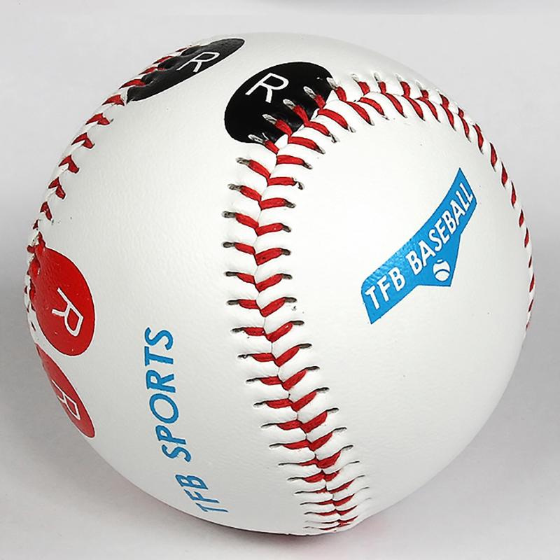 1Pc 9Inch Pitch Training Baseball With Finger Placement Markers Standard Baseball Pitching Trainer For Pitching Practice