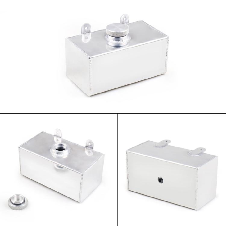 Universal 2L Alloy Coolant Overflow for Tank Intercooler Spray Water Bottle Wash