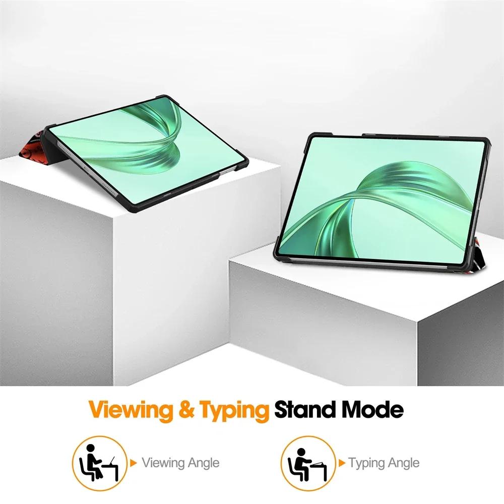Smart Case für Huawei Honor Pad X8 Hülle 10,1 Zoll X8a 11 Zoll Dreifach faltbare Tablet-Hülle mit Klappständer für HONOR Pad X8 pro 11,5 Zoll