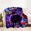 Roblox Street Style Avatars Blanket Durable Comfort Suitable For Picnics Office Sofa For All Seasons Playful Design