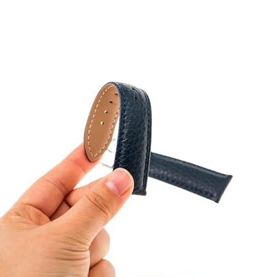 Jumpsunfun Watch Band 12mm24mm Genuine Leather Strap Calf Wristwatch Replacement Belt (Instruction Manual Tool Spring Bar Included)