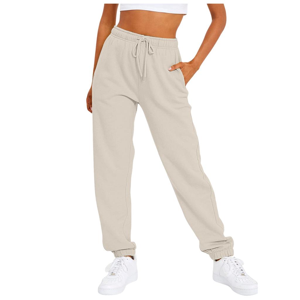 Women's High Waisted Sweatpants Workout Active Joggers Pants Casual Comfort Baggy Trousers Woman Clothing Pant