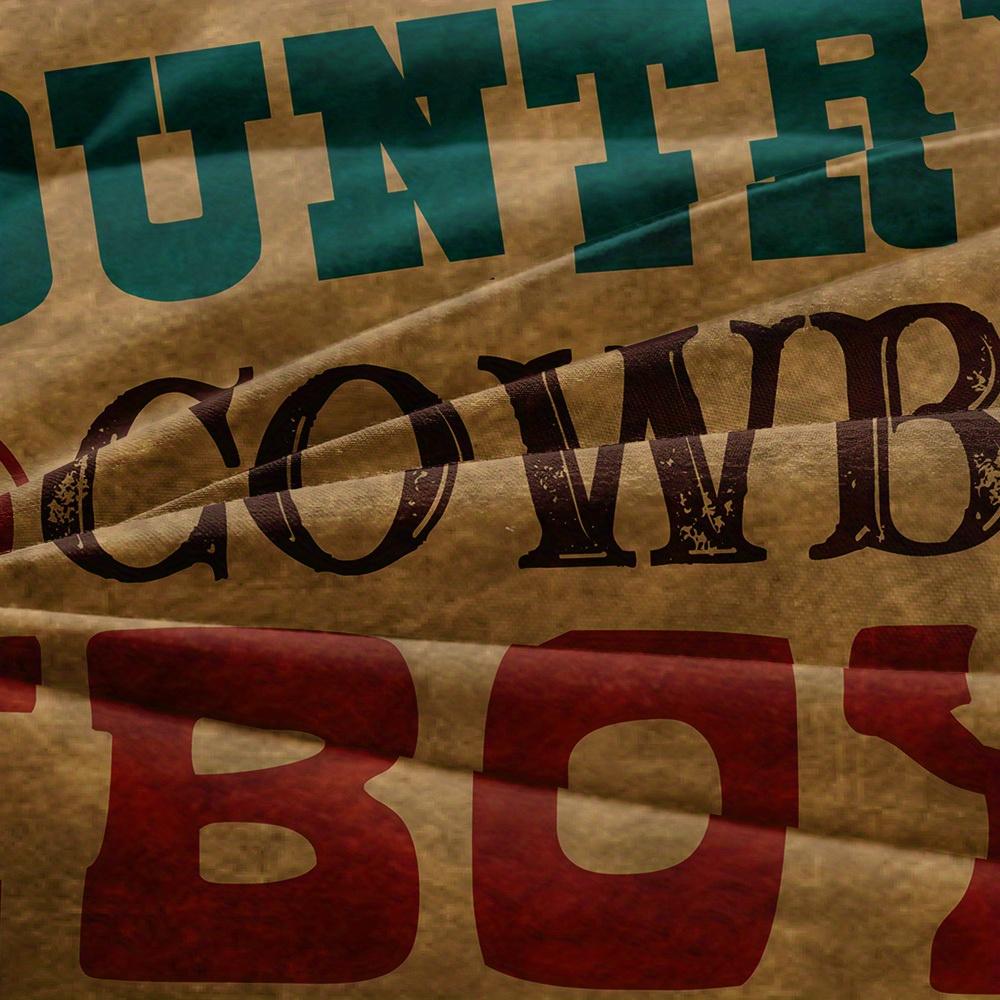 Комплект постельного белья с принтом «Рыцарь в деревенском стиле» и «Ковбой» — фото 6