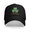 Summer Baseball Cap St Patricks Day Wear For Men Women Trucker Hats Vintage  Headwear Gift