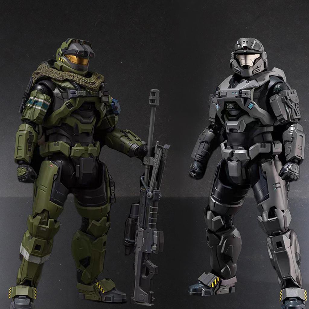 Action Figure Collectible Action Figure Includes Interchangeable Head, Hands And Accessories - Video Game