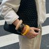 Y2K Boho Transparent Resin Acrylic Bangles for Women 2025 New Fashion Geometric Irregular Bracelet Aesthetic Jewelry