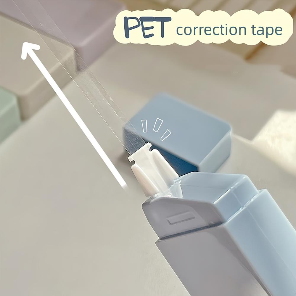 6ks Morandi Color Correction Tapes Set Gradient Design PET 5mm*12m Correcting Office School