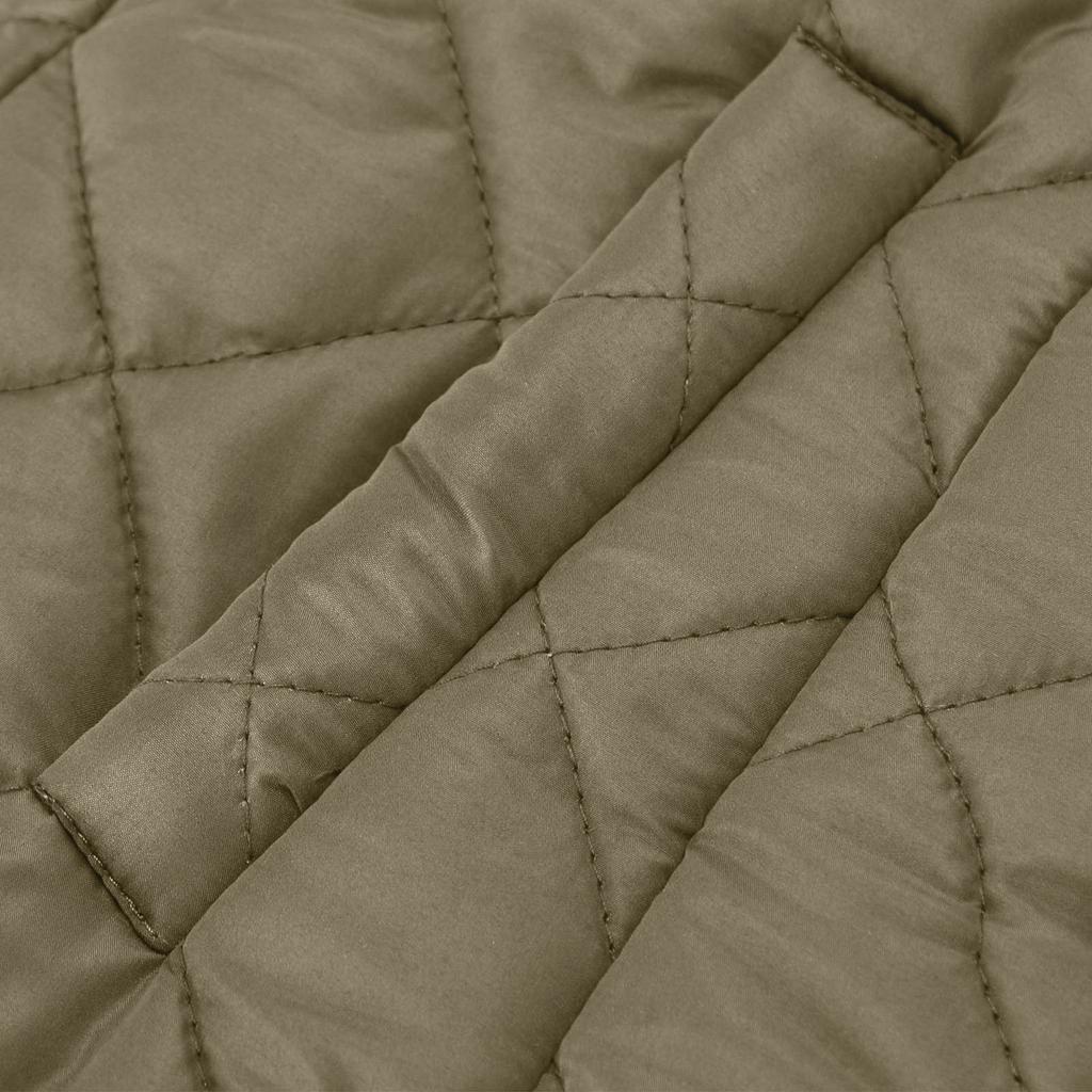 Damen Modische Einfarbige Langärmlige Geknöpfte Tasche Lässige Leichte Baumwolljacke