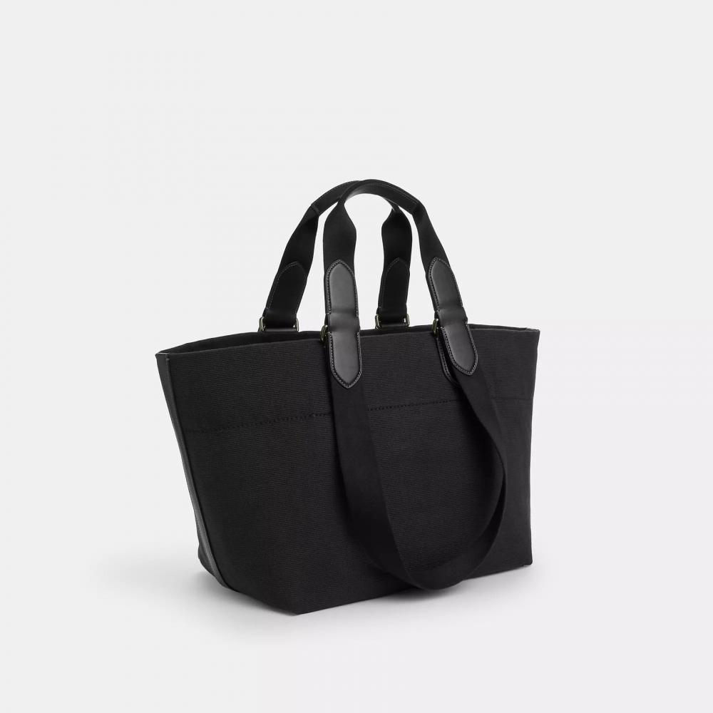 Coach Small Tour Tote Bag Gunmetal Black Multi