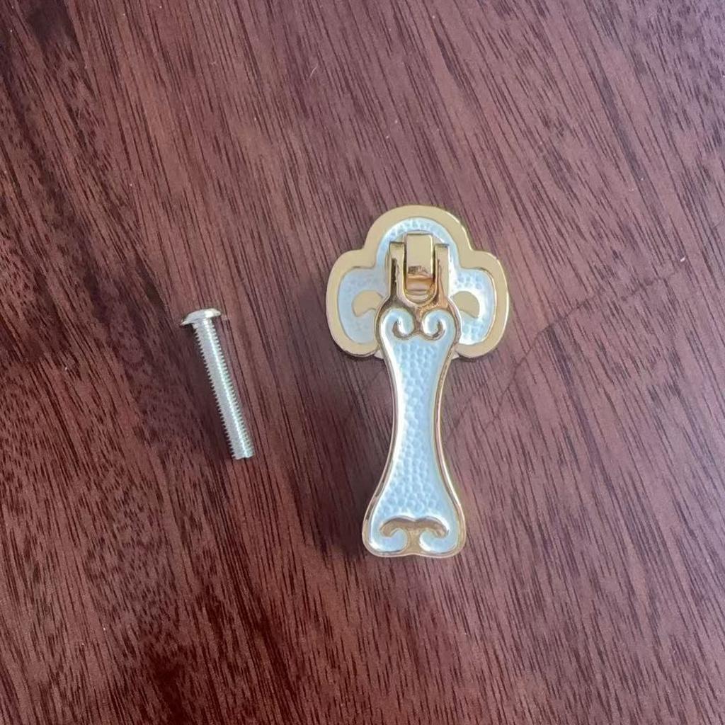 1PC Luxury Single Hole Cabinet Handle - Kitchen Drawer Pull, Wardrobe Door Knob, Furniture Hardware