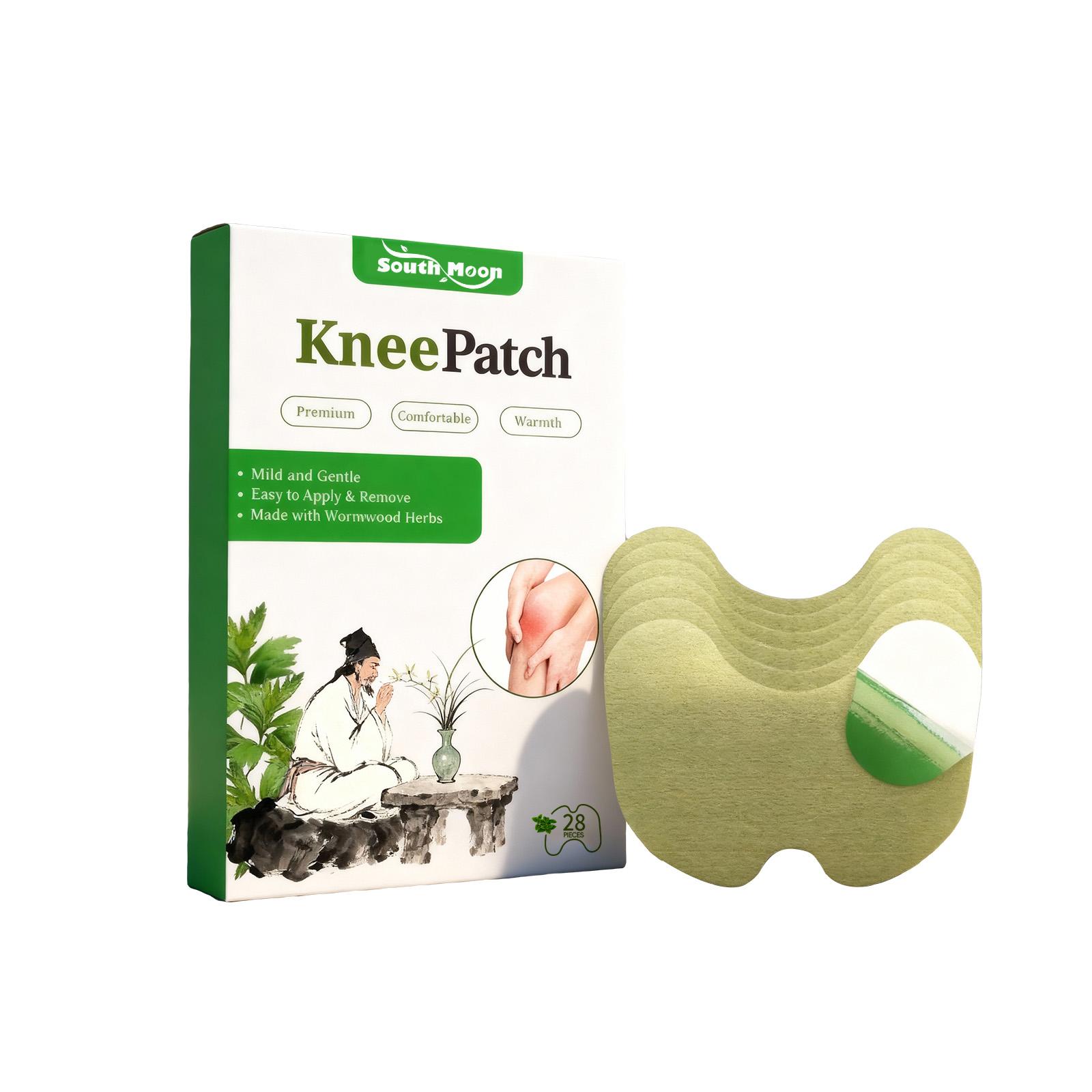 

South Moon Herbal Knee Pads Relieve Discomfort Warmth & Care For Knees 28pcs