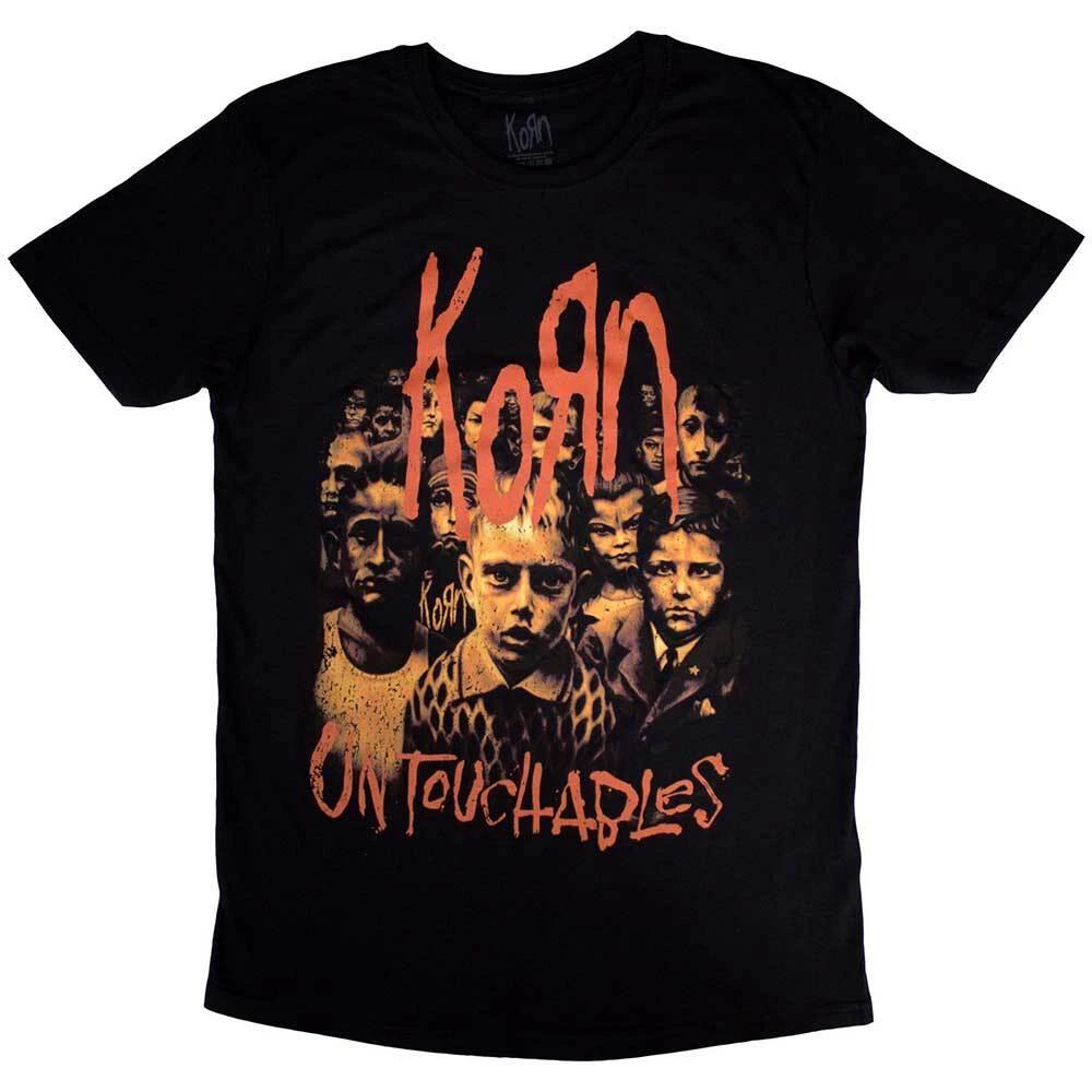 Korn Untouchable T-Shirt Black New L
