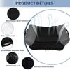Inflatable Booster Car Seat PVC Travel Inflatable Seat Cushion Comfortable Portable Narrow Backless Booster Car Seat for Kids