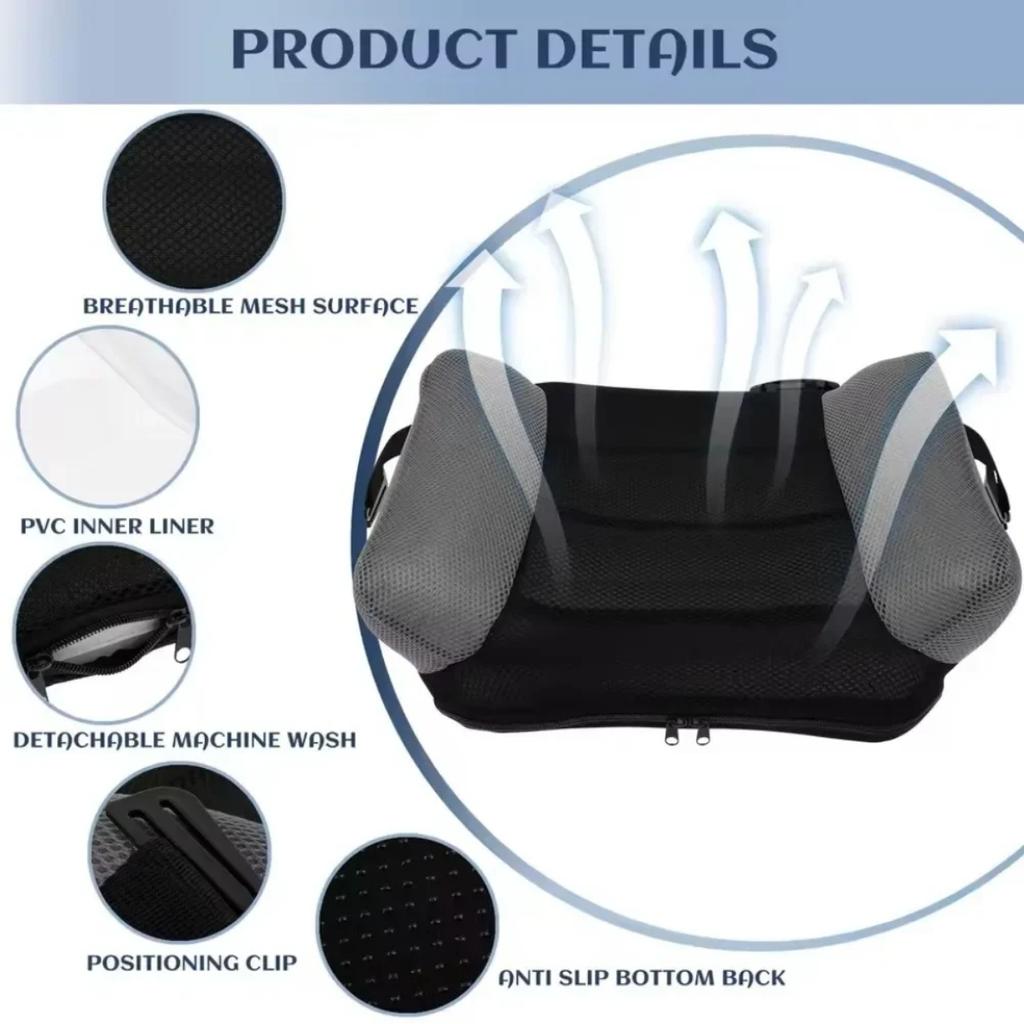 Inflatable Booster Car Seat PVC Travel Inflatable Seat Cushion Comfortable Portable Narrow Backless Booster Car Seat for Kids