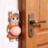 3D Fat Chai Dog Anti Collision Stickers DIY Cute Kitten Soft Silicone Self-Adhesive Stickers Children's Toy Birthday Gift