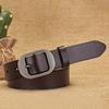 Womens Vintage Leather Belt With Alloy Pin Buckle Retro Style Jeans 2-4cm Width Genuine Cowhide