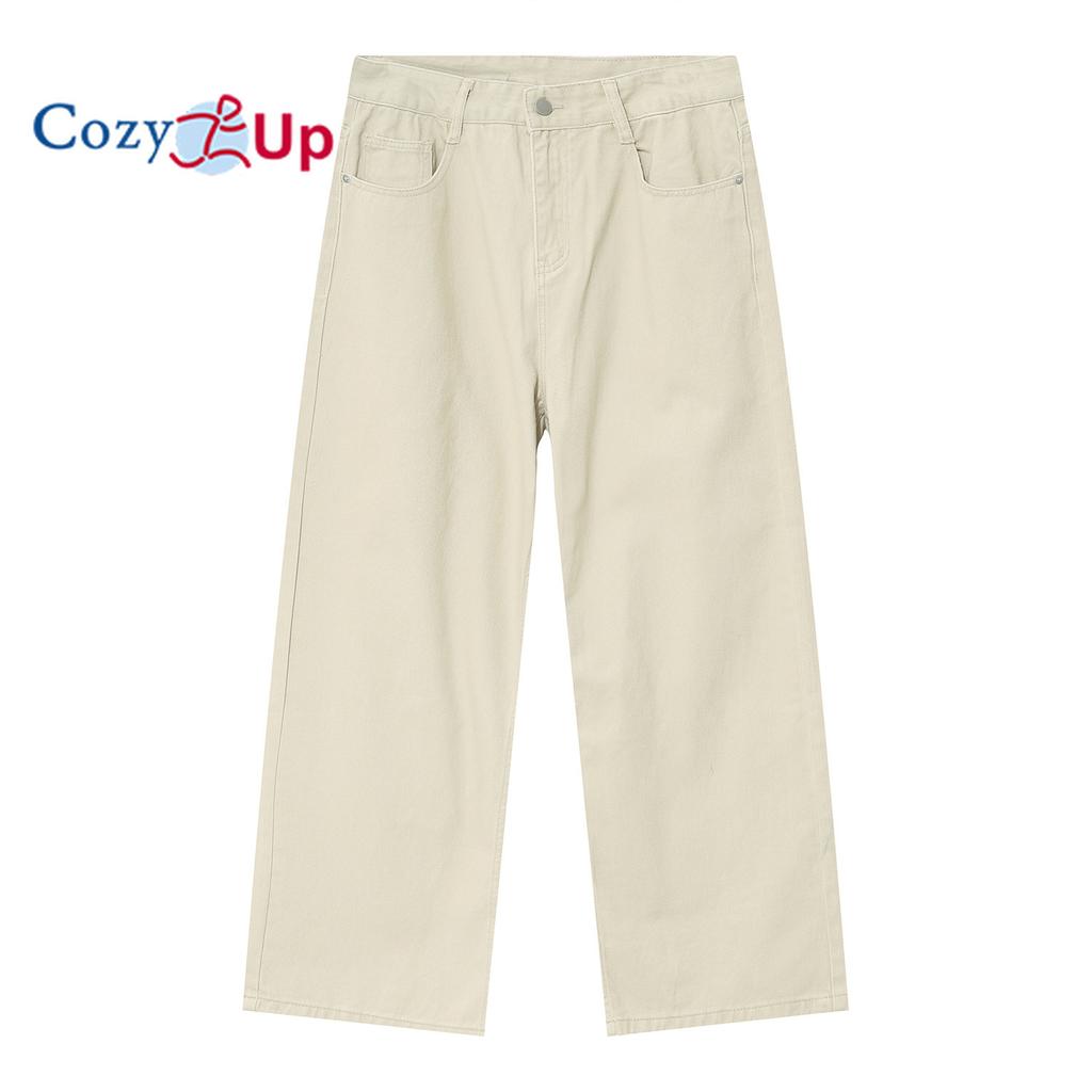 Cozy Up pánské široké džíny rovné nohavice Carpenter džínové kalhoty volného střihu