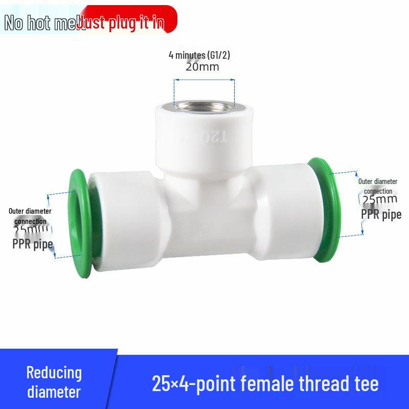 

Комплект водопровідних труб швидкого з єднання: 4 Pt Коліно, 20 Вставка, 25 Трійник, 32 Кульовий кран