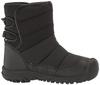 KEEN PUFFRIDER WP Kids' Boots, Black/Steel Grey