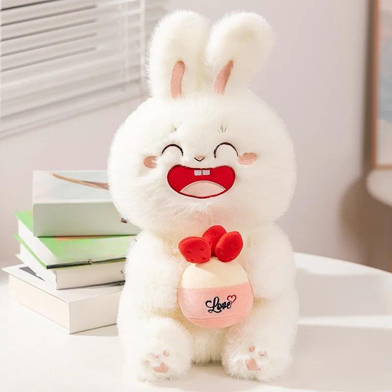 

35/45 см милая плюшевая игрушка мягкая игрушка кролик щенок обнимашка торт кукла малыши спящий компаньон милая плюшевая собачка кукла детский подарок 35cm