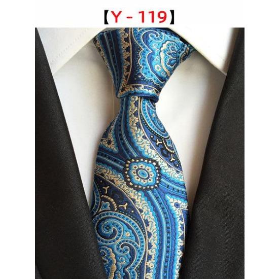 8Cm Polyester Herrenkrawatte Cashew Blumenanzug Krawatte