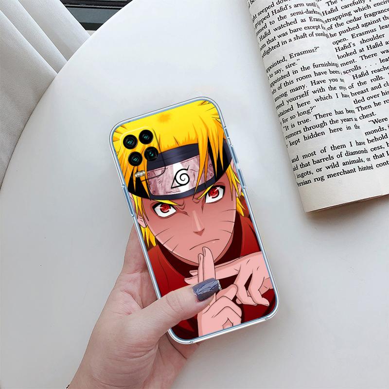 RA29 Naruto Uzumaki Transparent Phone Case for Motorola Moto Edge 20 30 40 50 S30 Fusion Ultra Pro Neo Lite + G200 G23
