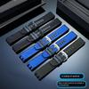 For Tissot 1853 men's T115.427A Nylon Rubber Strap T115417A Replacement Watch Bands Racing Series Watche Accessories