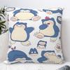 Pokemon Snorlax Pillow Cover Square Pillow Case Cushion Cover Fashion Design Pillowcases For Living Room Chair