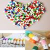 50 Pcs Message In A Bottle Capsule Letter Cute Love Friendship Half Color Pills