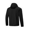 Série Fitness Li Ning Veste à Capuche Fermeture Éclair Douce Décontractée Simple Style Sportif Coupe-vent Vêtement d'extérieur Homme AFDW725-1