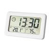 Wall Clock Temperature and Humidity Mini Digital Clock Hygrometer Battery Powered. 12/24H Electronics Thermometer Table Alarm