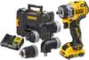 Furadeira Sem Fio + 4 Pontas 12V 2*3.0Ah - Dw Dcd703L2T